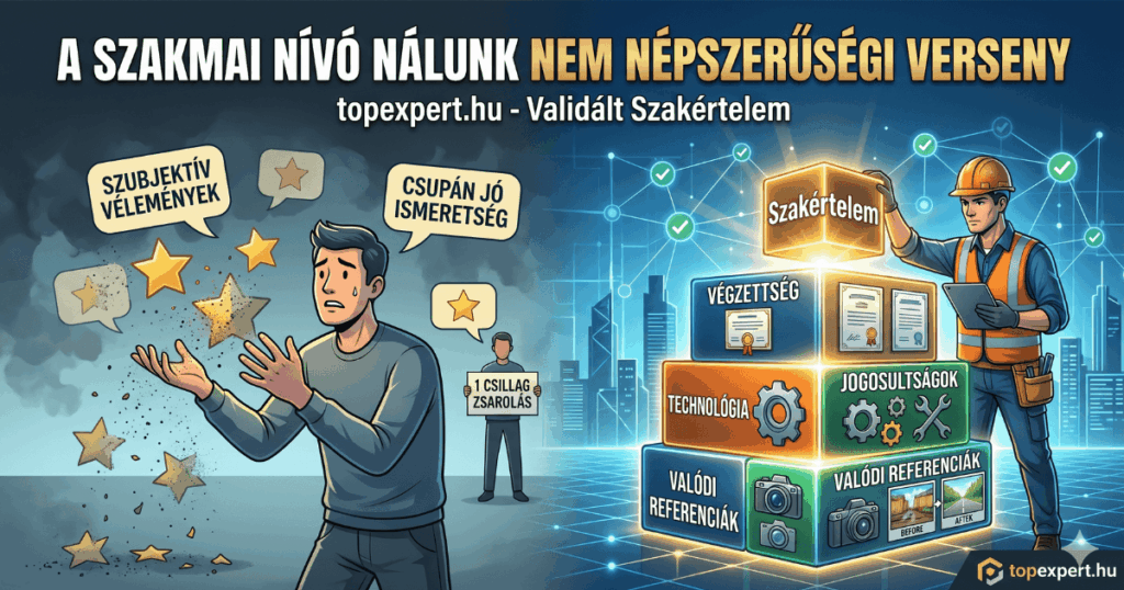 Topexpert szakemberkereső - megbízható szakemberek
