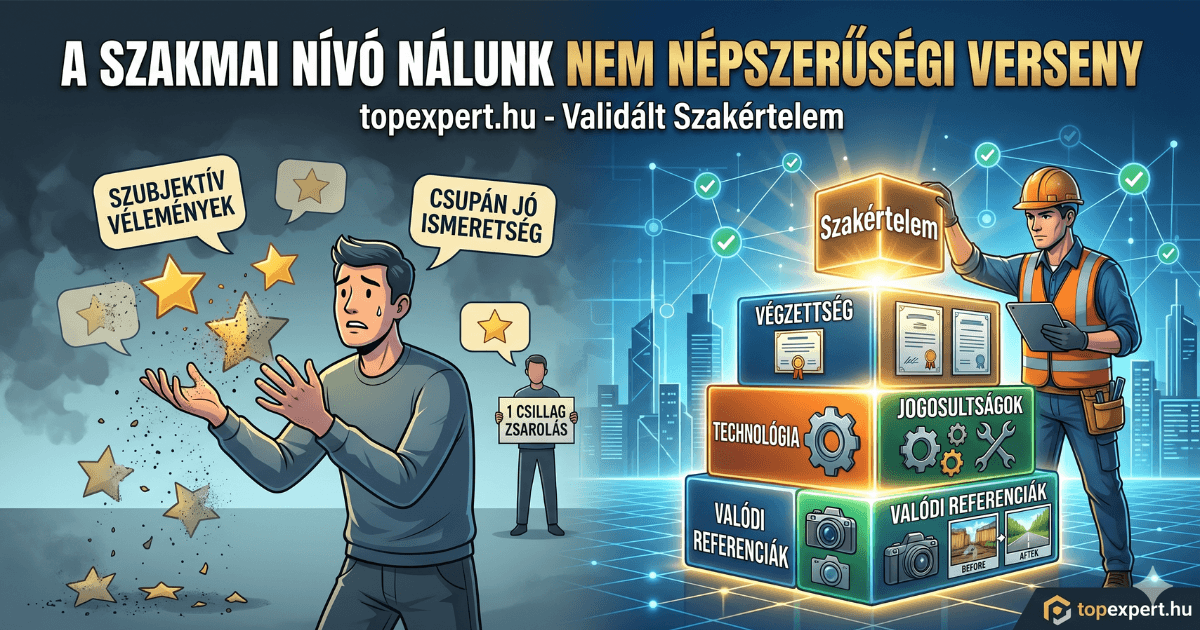 Topexpert szakemberkereső - megbízható szakemberek
