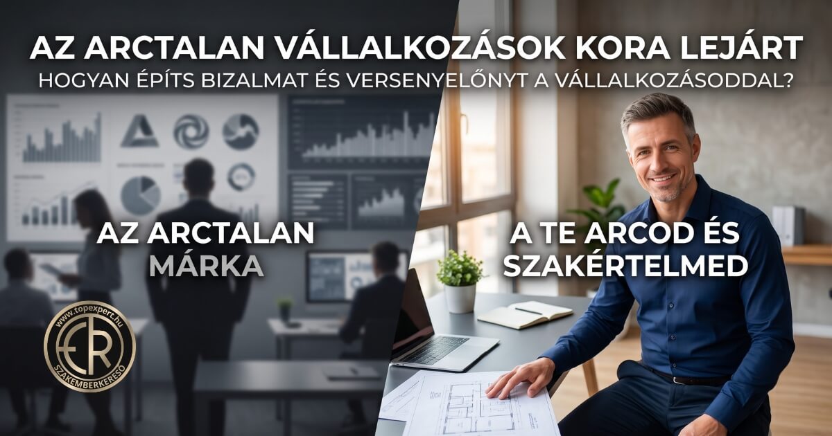 márka és vállalkozás építés